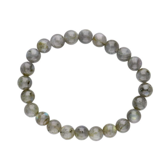 Labradoritt - Armbånd - 8mm