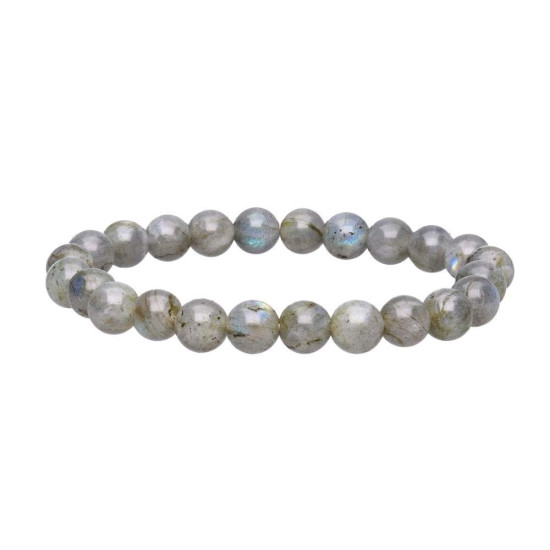Labradoritt - Armbånd - 8mm