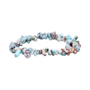 Larimar - Chip armbånd
