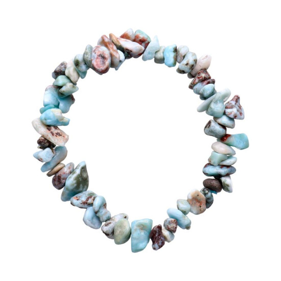 Larimar - Chip armbånd