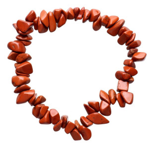 Rød Jaspis - Chip armbånd Rød Jaspis - Chip armbånd