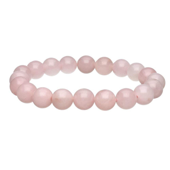 Rosenkvarts - Armbånd - 10mm