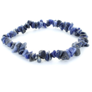 Sodalitt - chip armbånd Sodalitt - chip armbånd