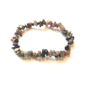 Turmalin mix - Chip armbånd