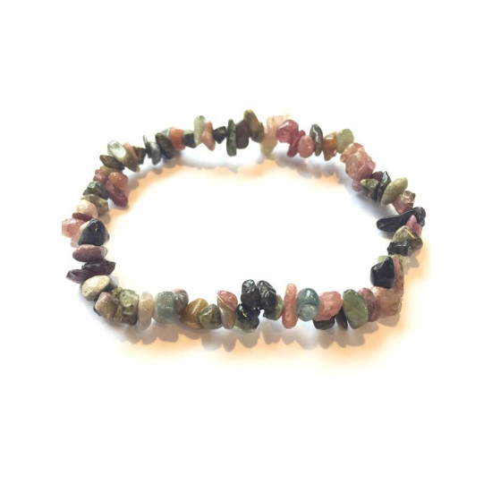 Turmalin mix - Chip armbånd