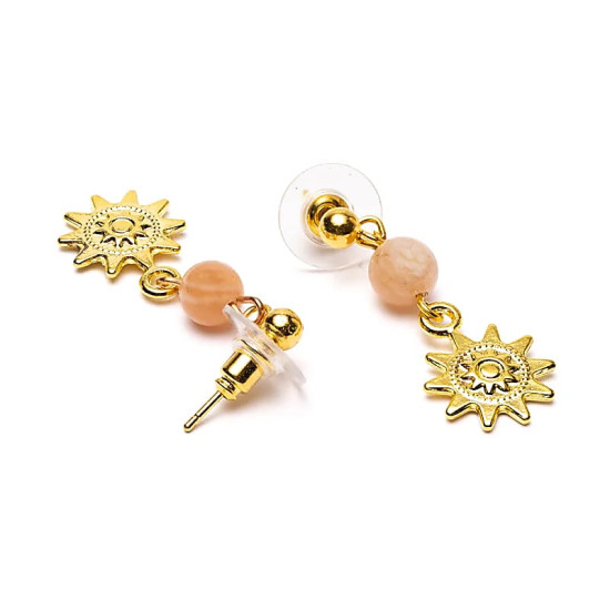 Sol med solstein - Øredobber