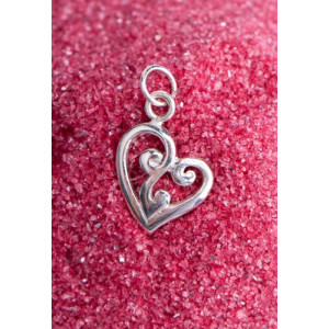 Hjerte - Sølvanheng Hjerte - Sølvanheng