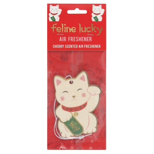 Lucky Money Cat - Cherry - Scented Air Freshener