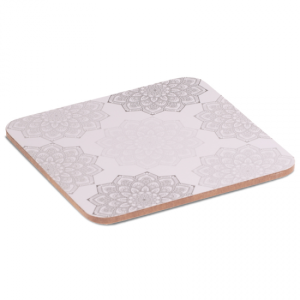 Mandala - Grå - Bordbrikker Mandala - Grå - Bordbrikker