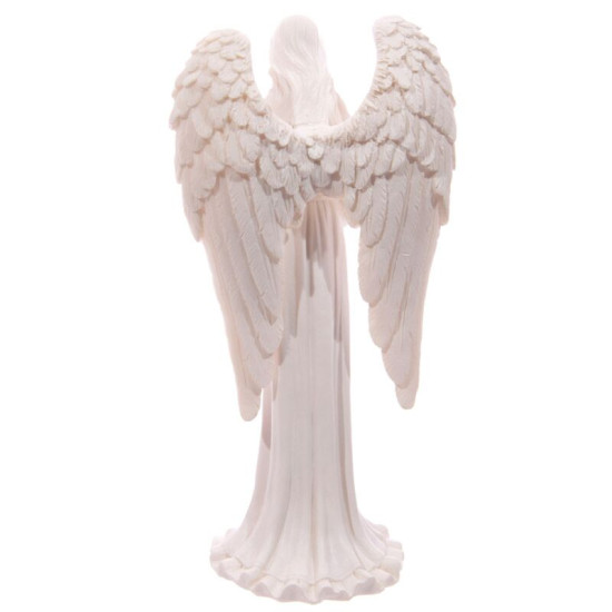 White Standing Angel  - 20cm
