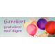 Gavekort - Bursdag - 500,-