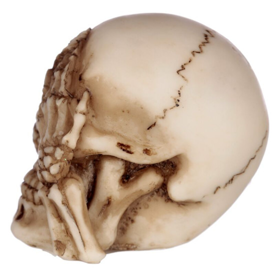 Ikke hørt, ikke sett, ikke sagt - Sett med 3 hodeskaller