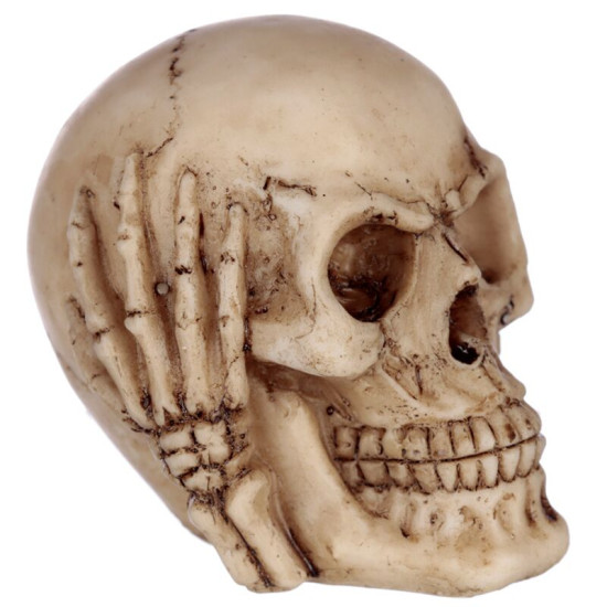 Ikke hørt, ikke sett, ikke sagt - Sett med 3 hodeskaller