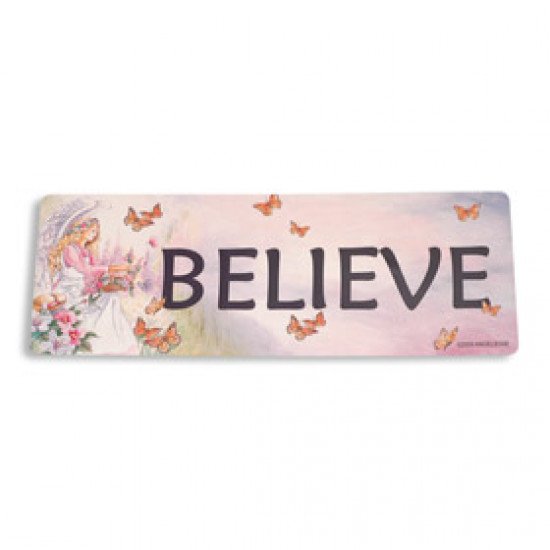 Inspiring Angel Sticker - Believe