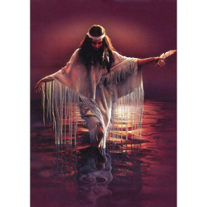 Native American - Golden Reflections - Kort