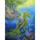 Birthday - Mermaid & Seahorse - Kort