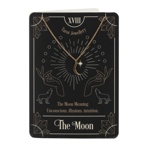 Kort med halskjede - The Moon Tarot 