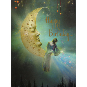 Birthday - The Moon - Kort