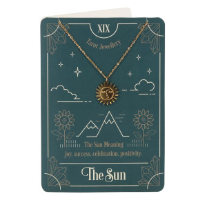 Kort med halskjede - The Sun Tarot 