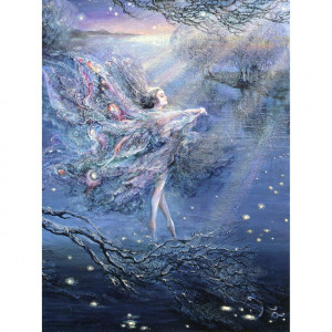 Birthday - Where Moonbeams Fall  - Kort