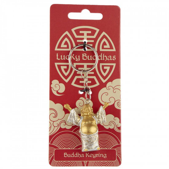 Lucky Buddha - Nøkkelring
