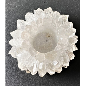 Bergkrystall - telysholder