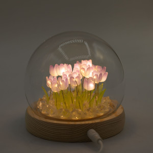 Tulipan - Lilla - Ledlys