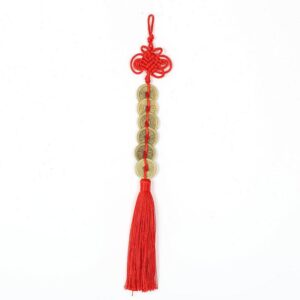 Red-Chinese-Knot-Copper-Coins-Feng-Shui-Success-Wealth-Lucky-Decorative-Ornament-Hanger-Lucky-Charm