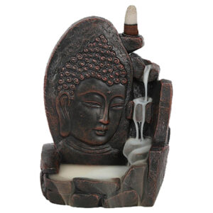 BACKFLOW - BUDDHA ANSIKT - RØKELSESHOLDER
