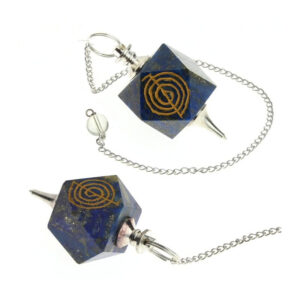 ok-lapispendulum-with-engraved-reiki-symbol-polyhedral-shape