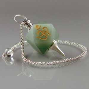 ok-polyhedron-pendulums-with-om-engraved-in-varied-gemstones