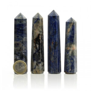 Sodalite point - 10 cm