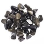 Golden sheen obsidian