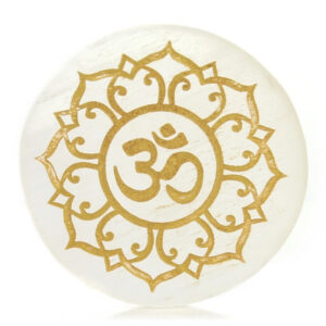 Selenite disc with Buddhist OM symbol_03 (002)