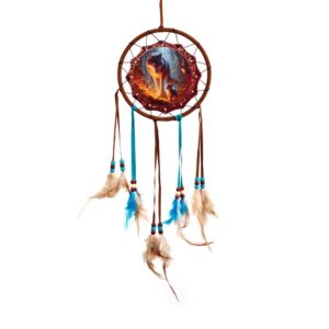 Fairy Dream Wolf Cub Dreamcatcher 16cm_01