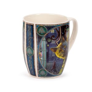 Lisa Parker Rusty Cauldron Cat Porcelain Mug08