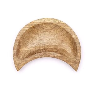 Mango wood tray crescent_02