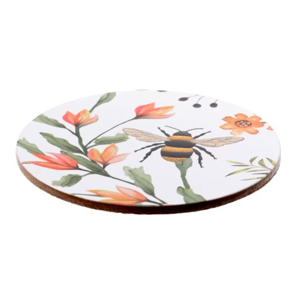 Nectar Meadows Set of 4 Cork Coasters_06 Nectar Meadows Set of 4 Cork Coasters_06