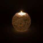 Selenite snowball candle holder_03