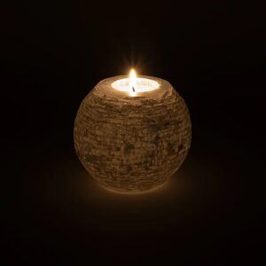 Selenite snowball candle holder_03