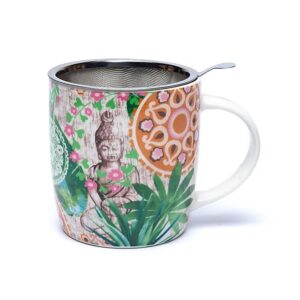 Tea Infuser Mug Buddha paradise_04